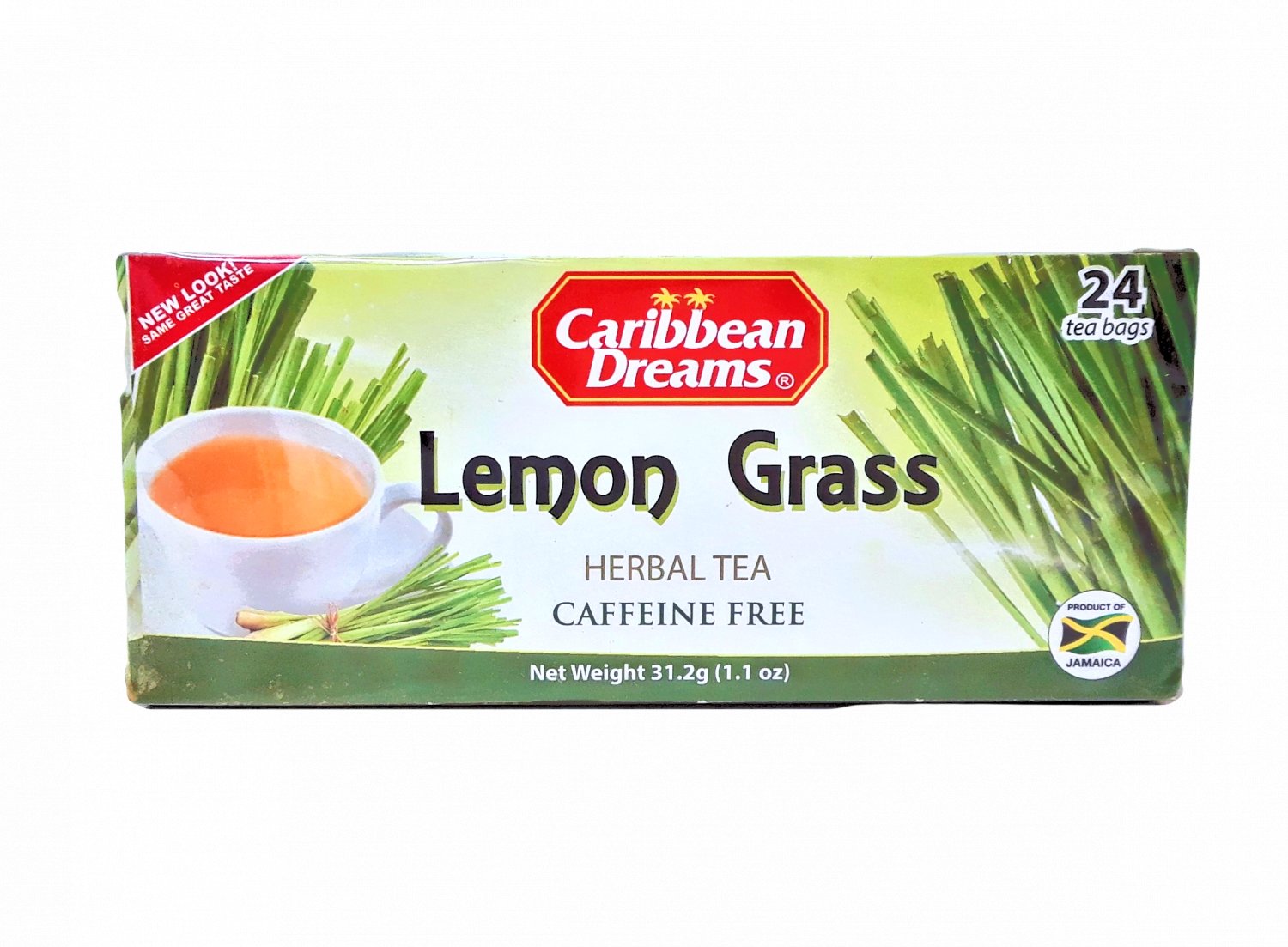 Caribbean Dreams Herbal Tea, Lemon Grass, Bags