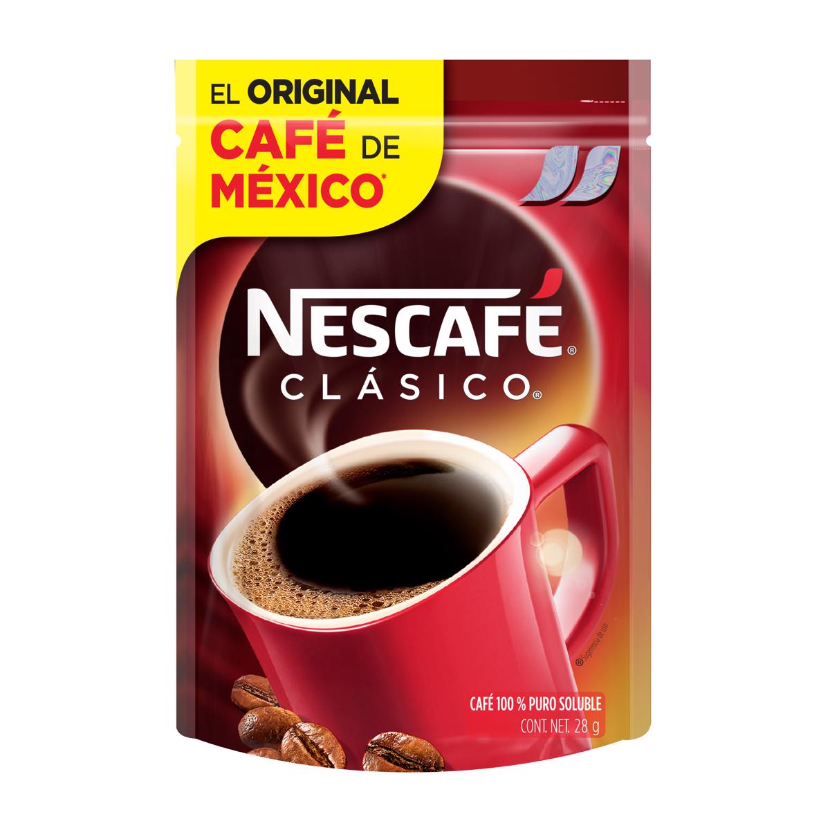 Nescafé Café Soluble Clásico Bolsa 28g Café Soluble Clásico Bolsa 28g