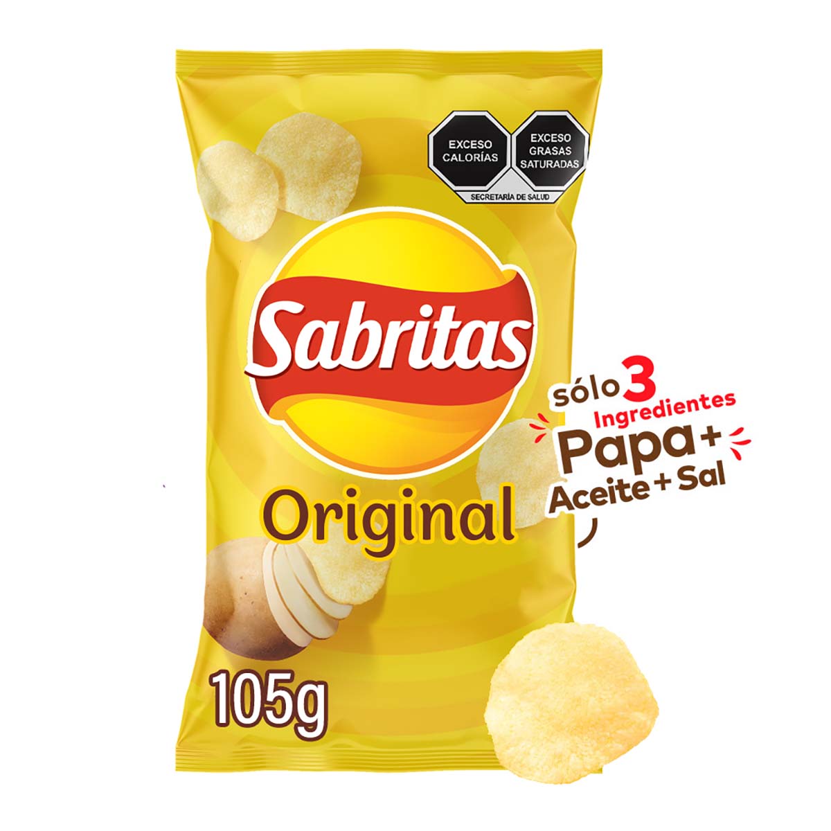 Sabritas Papas Original 105 G