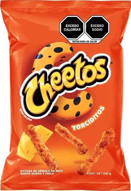 Cheetos Botana Torciditos Sabor Queso Y Chile 240 G