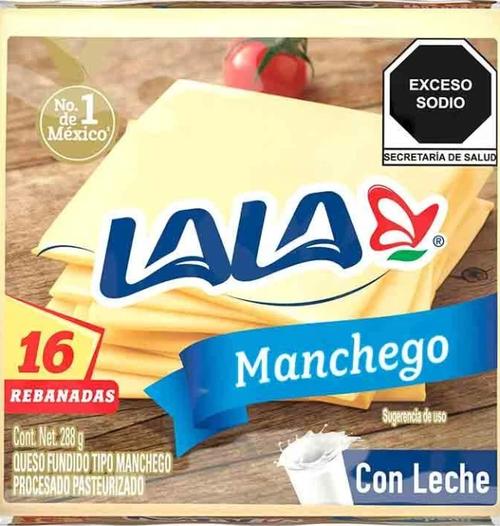 Lala Queso Manchego 144 G 16 Rebanadas