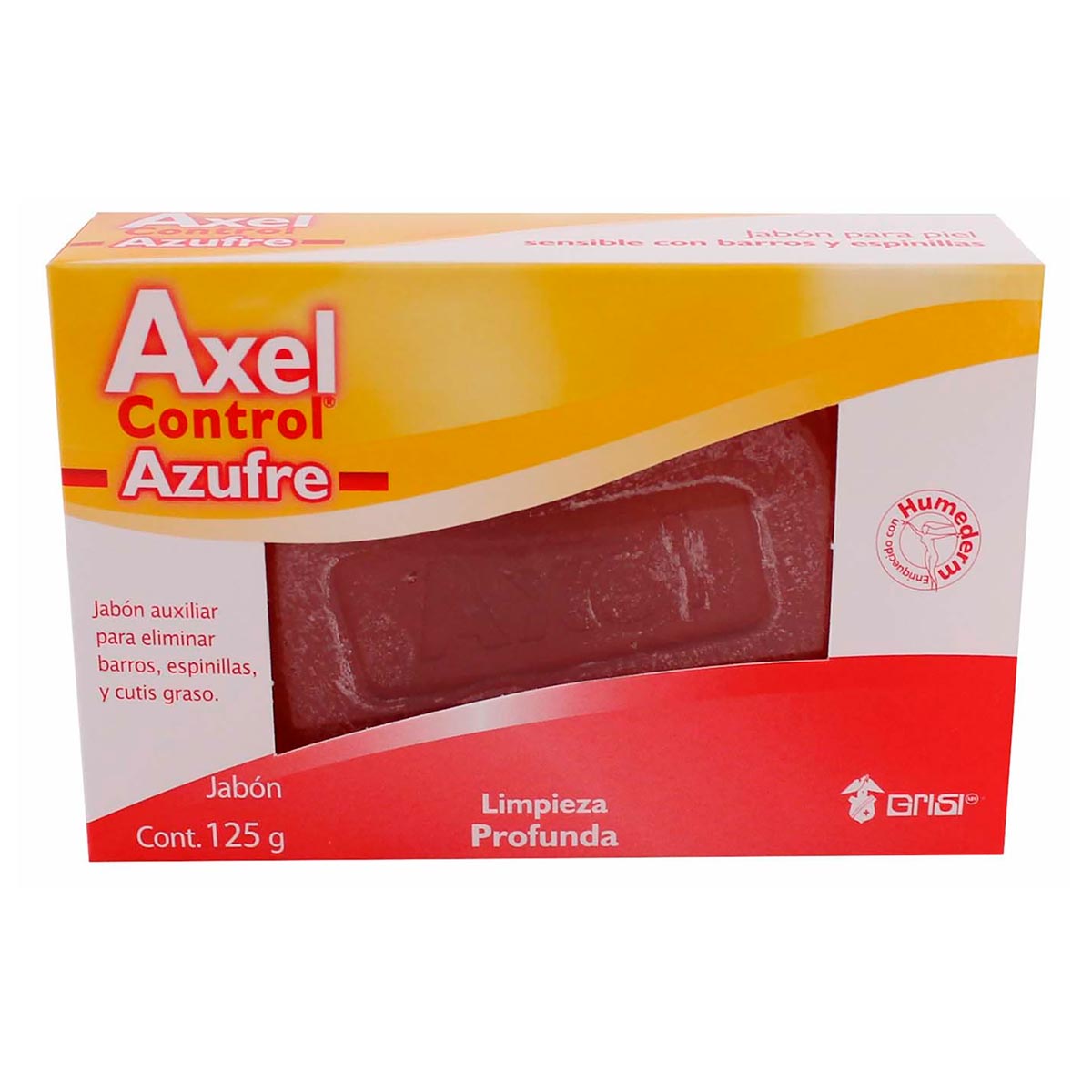 Axel Control Jabón En Barra Azufre Antiseborreico 125g Jabón En Barra Azufre Antiseborreico 125g