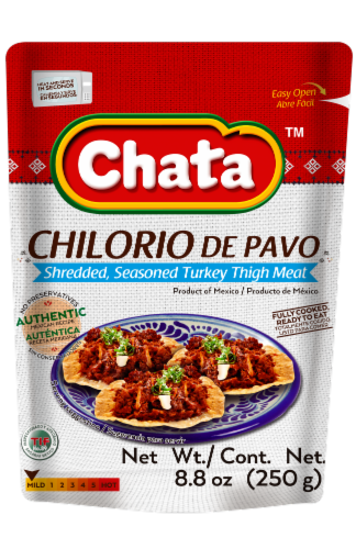 Chata Seasoned Shredded Turkey Thigh Meat