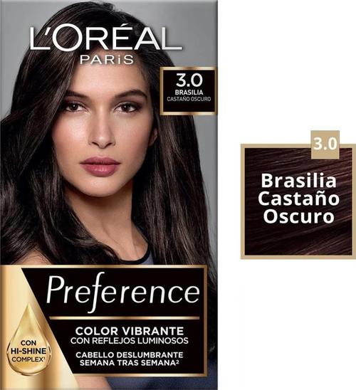 L'Oréal Tinte Para Cabello Preference 3.0 Brasilia Castaño Oscuro