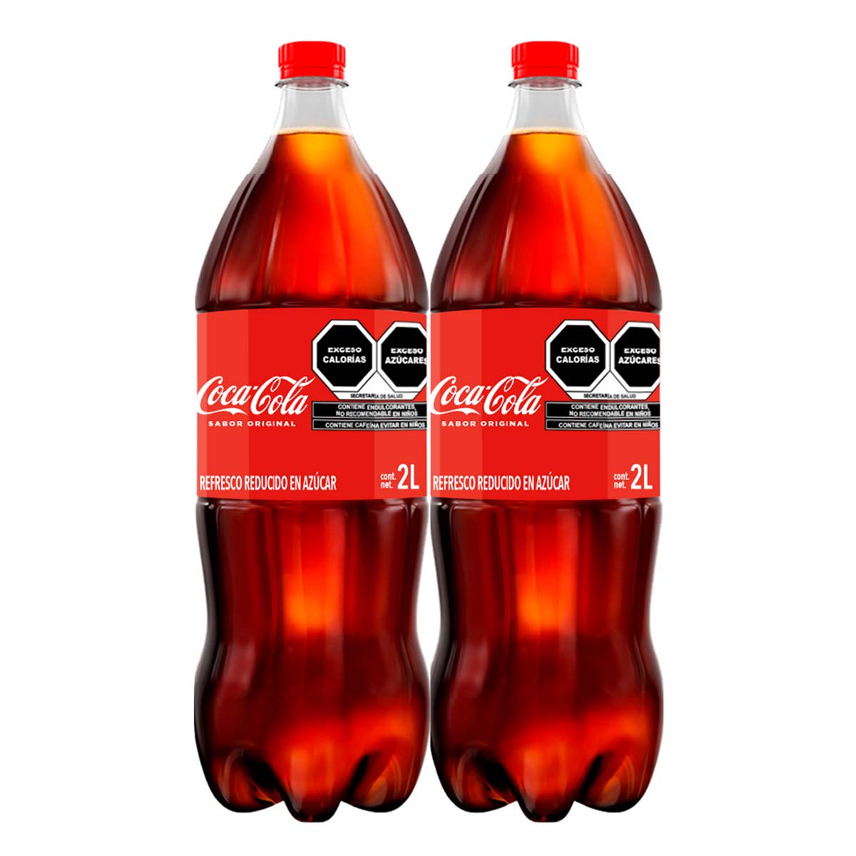 Coca Cola Refresco Original 2 Botellas De 2L