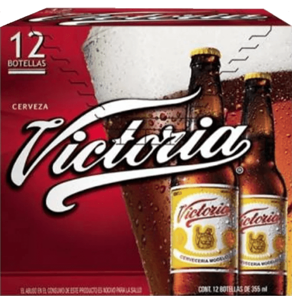 Victoria Cerveza Oscura 12 Latas De 355 Ml C/u
