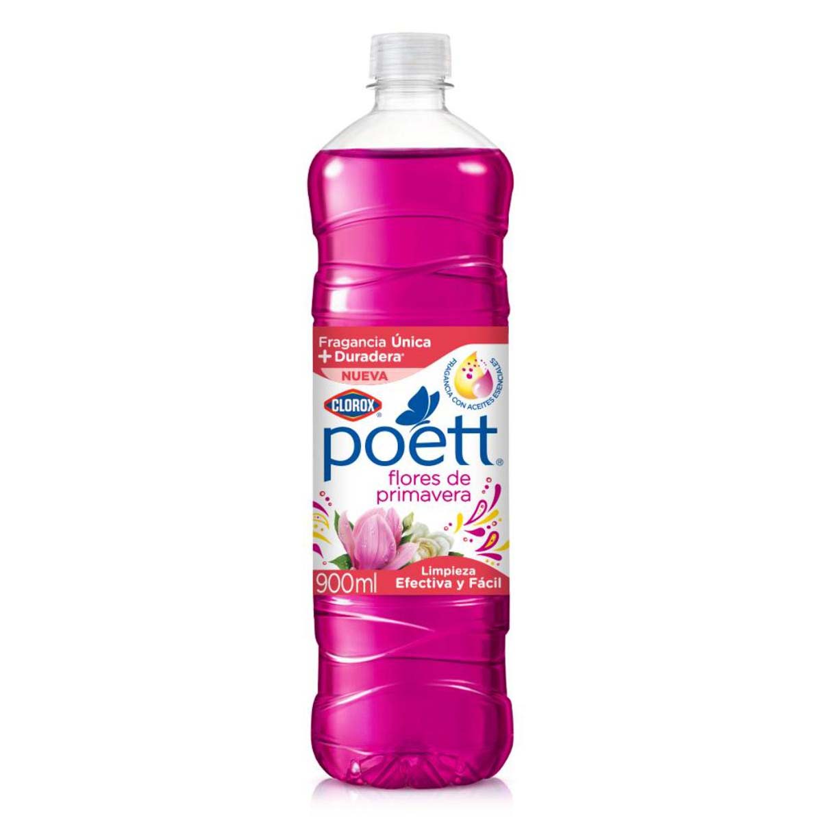 Poett Limpiador Multiusos Aromatizante Flores De Primavera 900ml