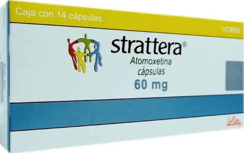 Strattera 60 Mg Cápsulas 14 Pzas