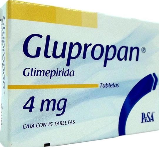 Glupropan 4 Mg 15 Tabletas