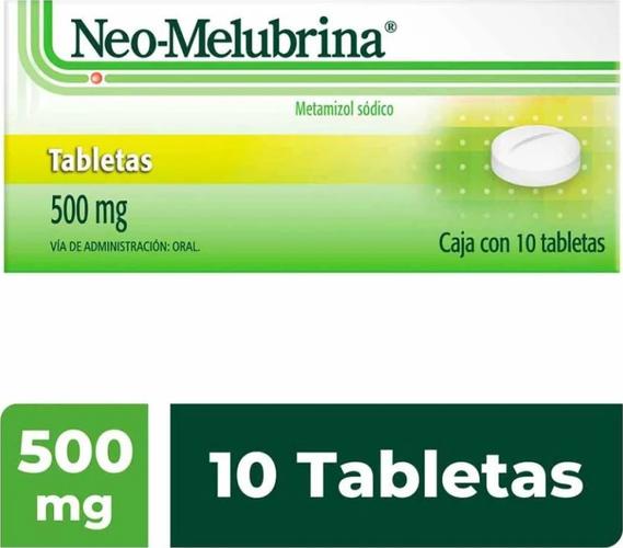Neo-Melubrina 500 Mg 10 Tabletas