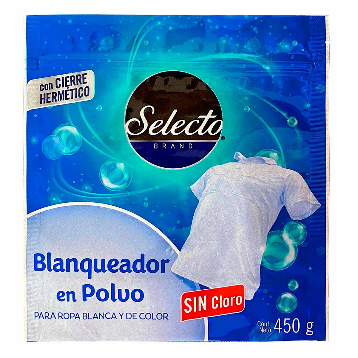 Selecto Brand Blanqueador En Polvo Sin Cloro 450g Blanqueador En Polvo Sin Cloro 450g