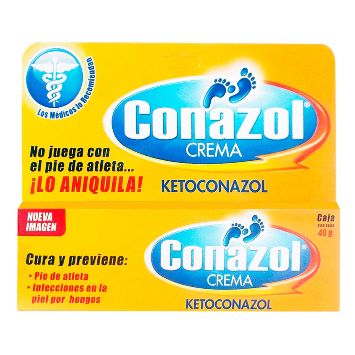 Conazol Crema 2% Tubo Con 40g Crema 2% Tubo Con 40g