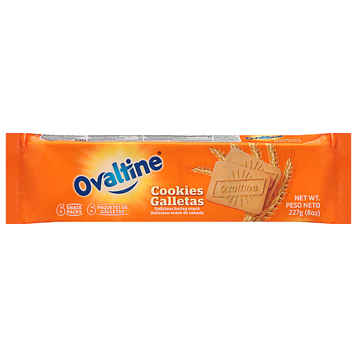 Ovaltine Cookies, 6 Snack Packs