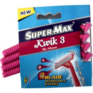 Super-Max Limited Kwik 3 Razors