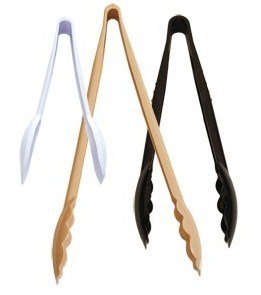 CFS Carly Salad Tong 9" Salad Tong Black