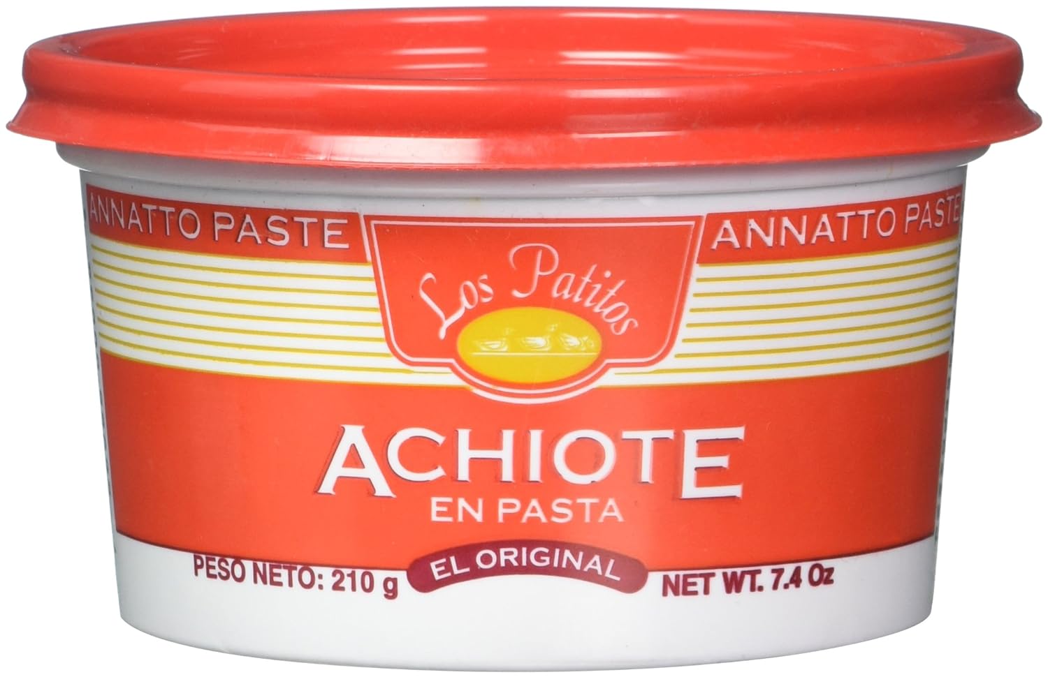 Los Patitos Achiote Paste 7.4 Oz. From Costa Rica