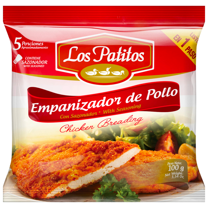 Los Patitos Empanizador De Pollo 100 G
