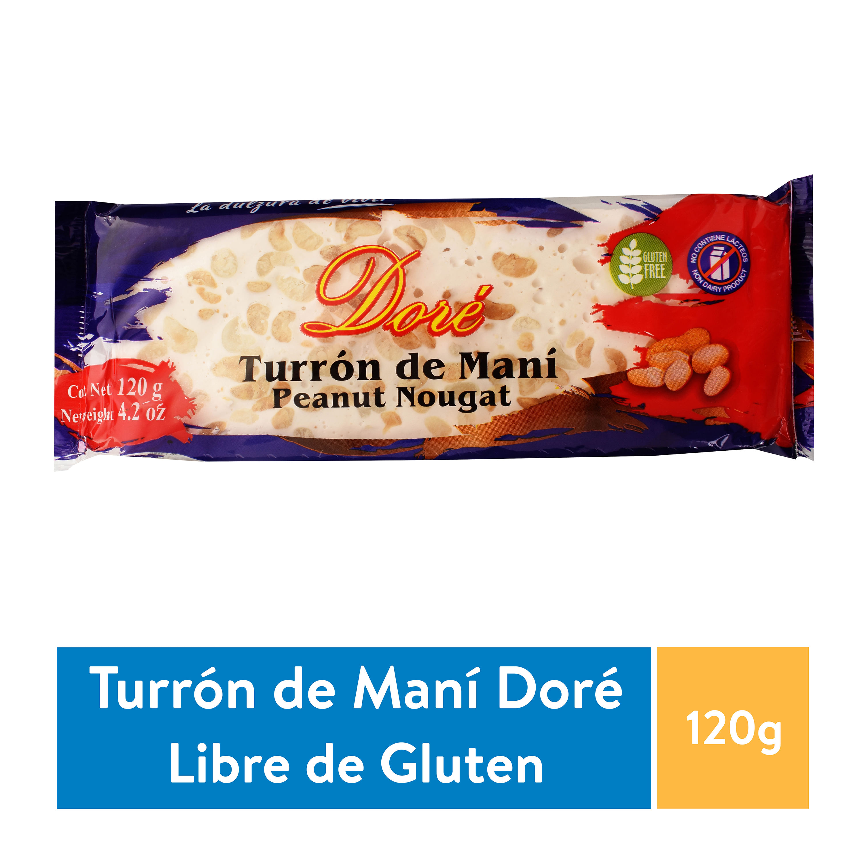 Dore Turrón Gond Barra Maní -120 G