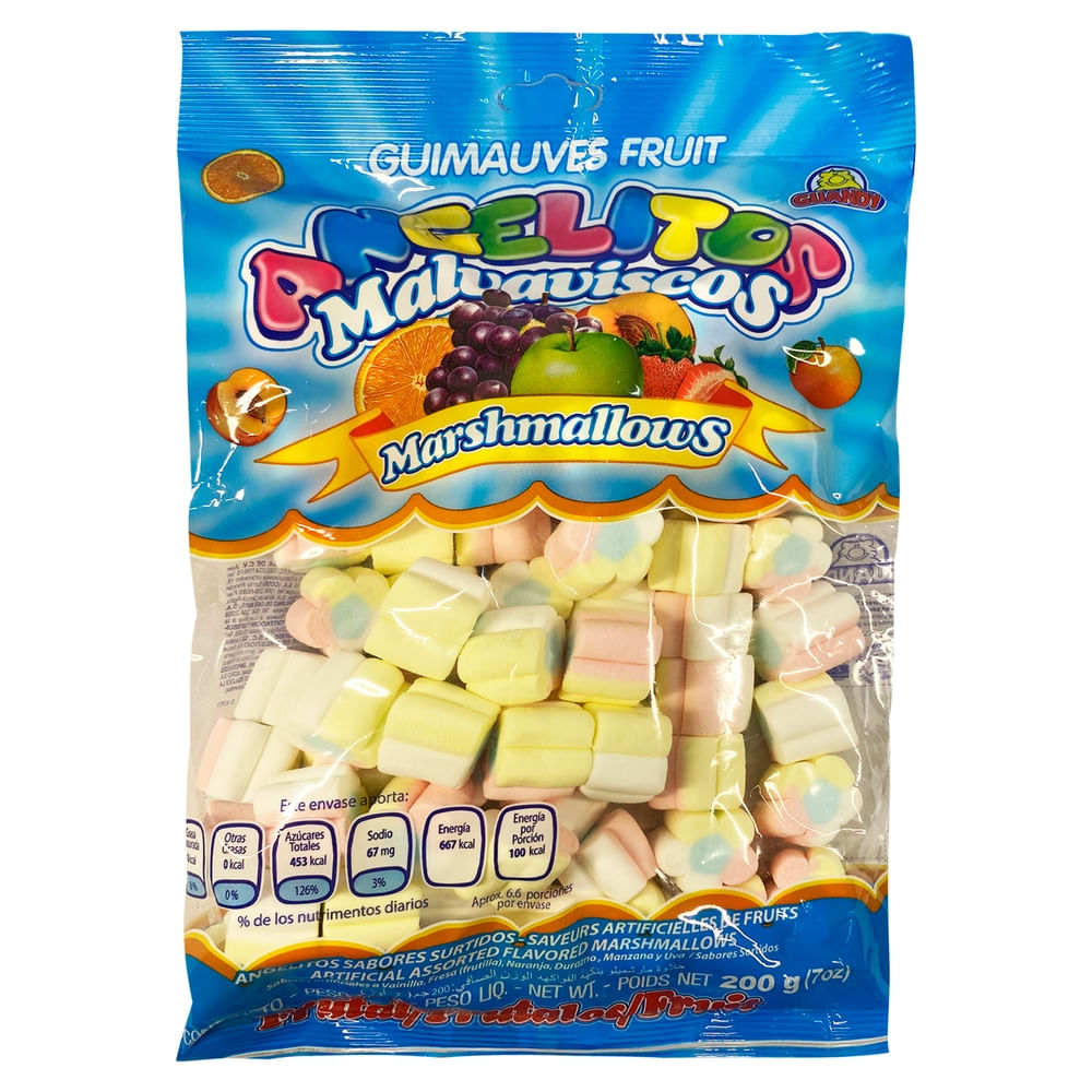 Guandy Angelitos Marshmallows Guimauves Fruit