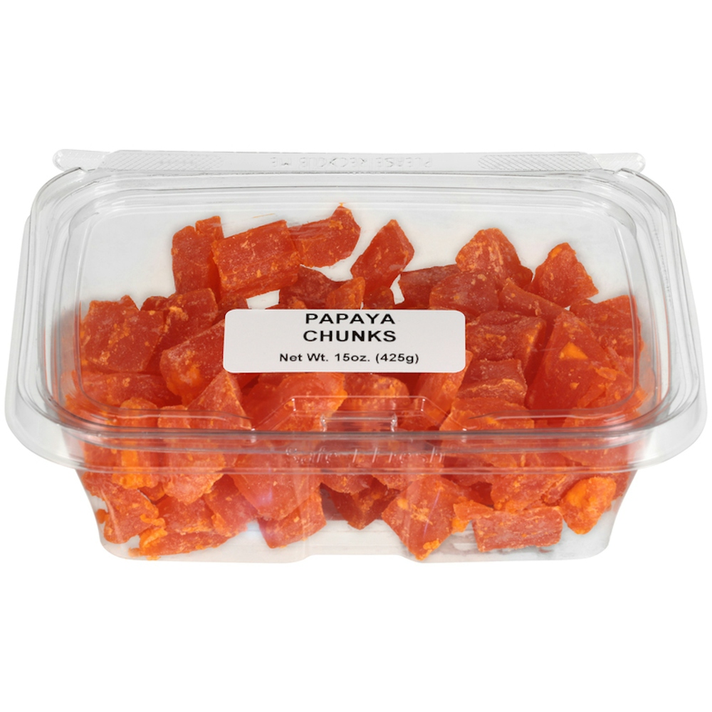 JLM Manufacturing Papaya, Chunks 15 Oz