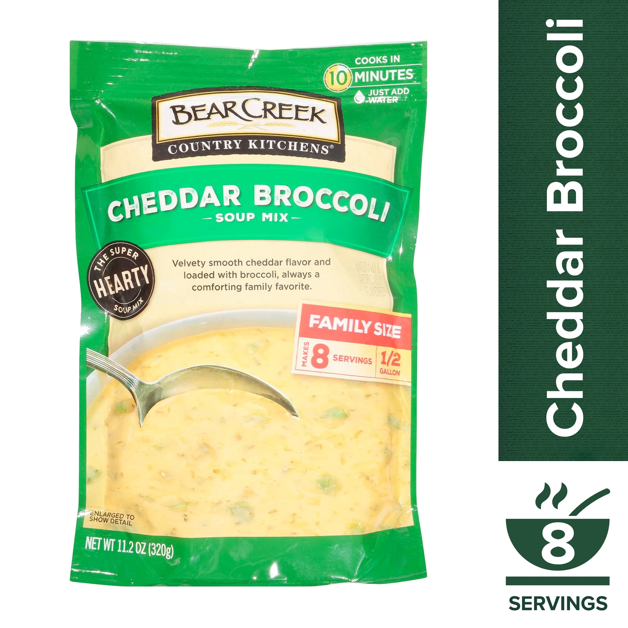 Bear Creek Country Kitchens Cheddar Broccoli Soup Mix 11.2 Oz. Pouch
