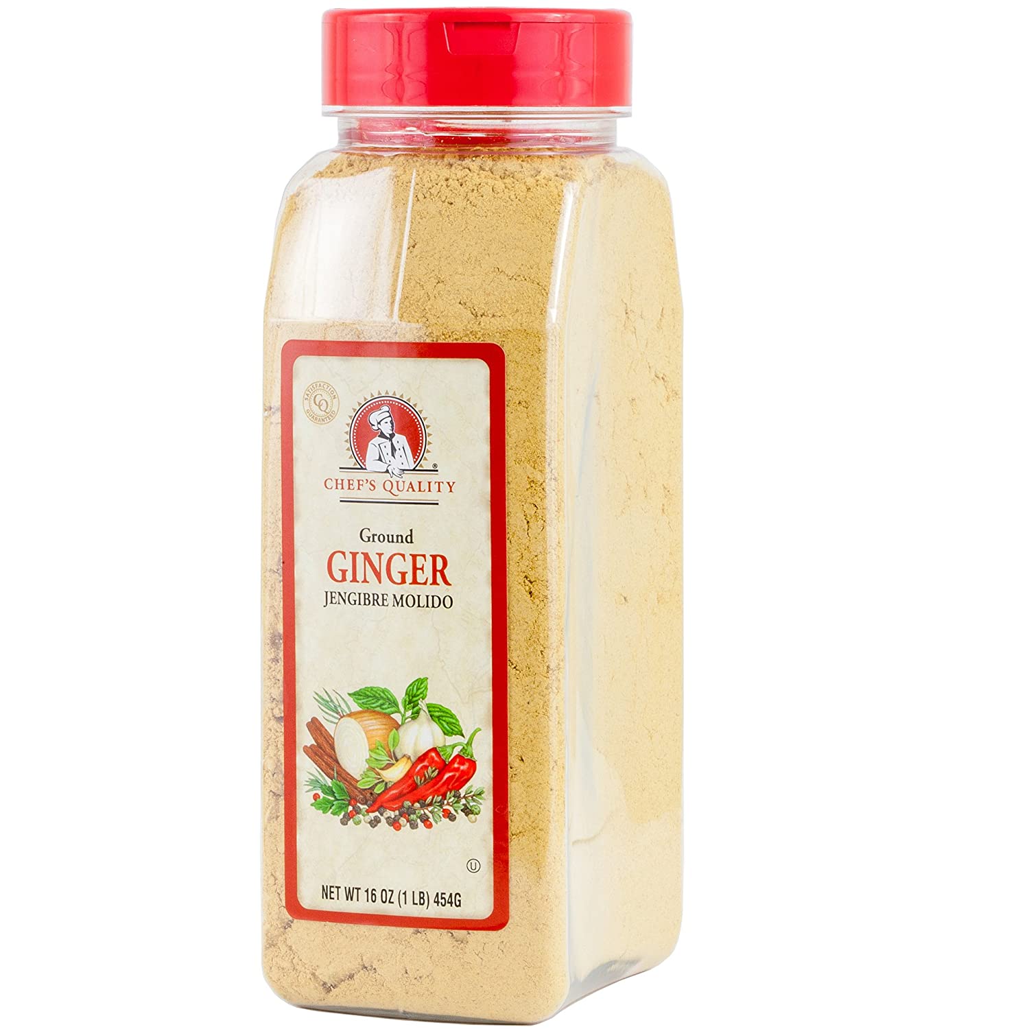 Chef s Quality Ground Ginger 16oz