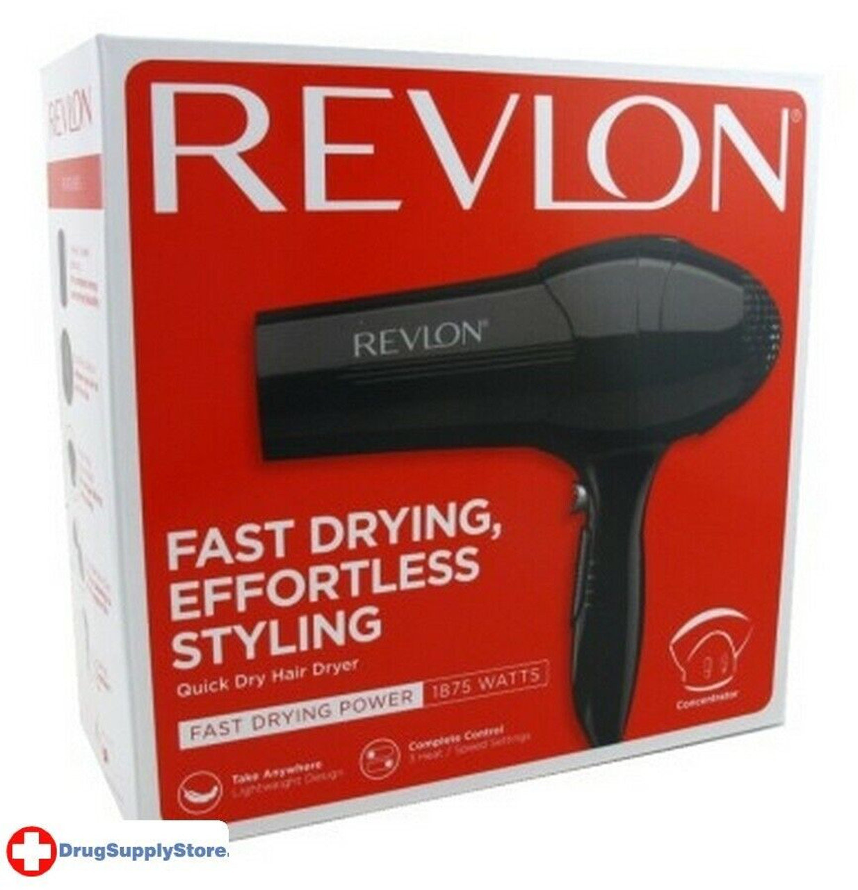 Revlon Essentials Quick Dry Ultra Lightweight Styler Hair Dryer