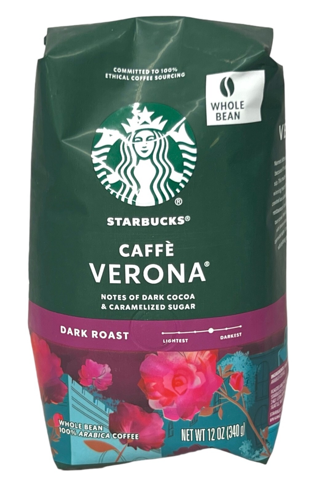 Starbucks Caffè Verona Dark Roast Whole Bean Coffee - 12oz