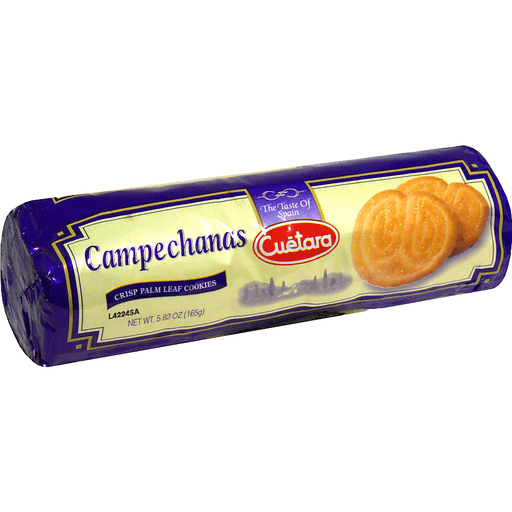 Cuetara Cookies, Crisp Palm Leaf