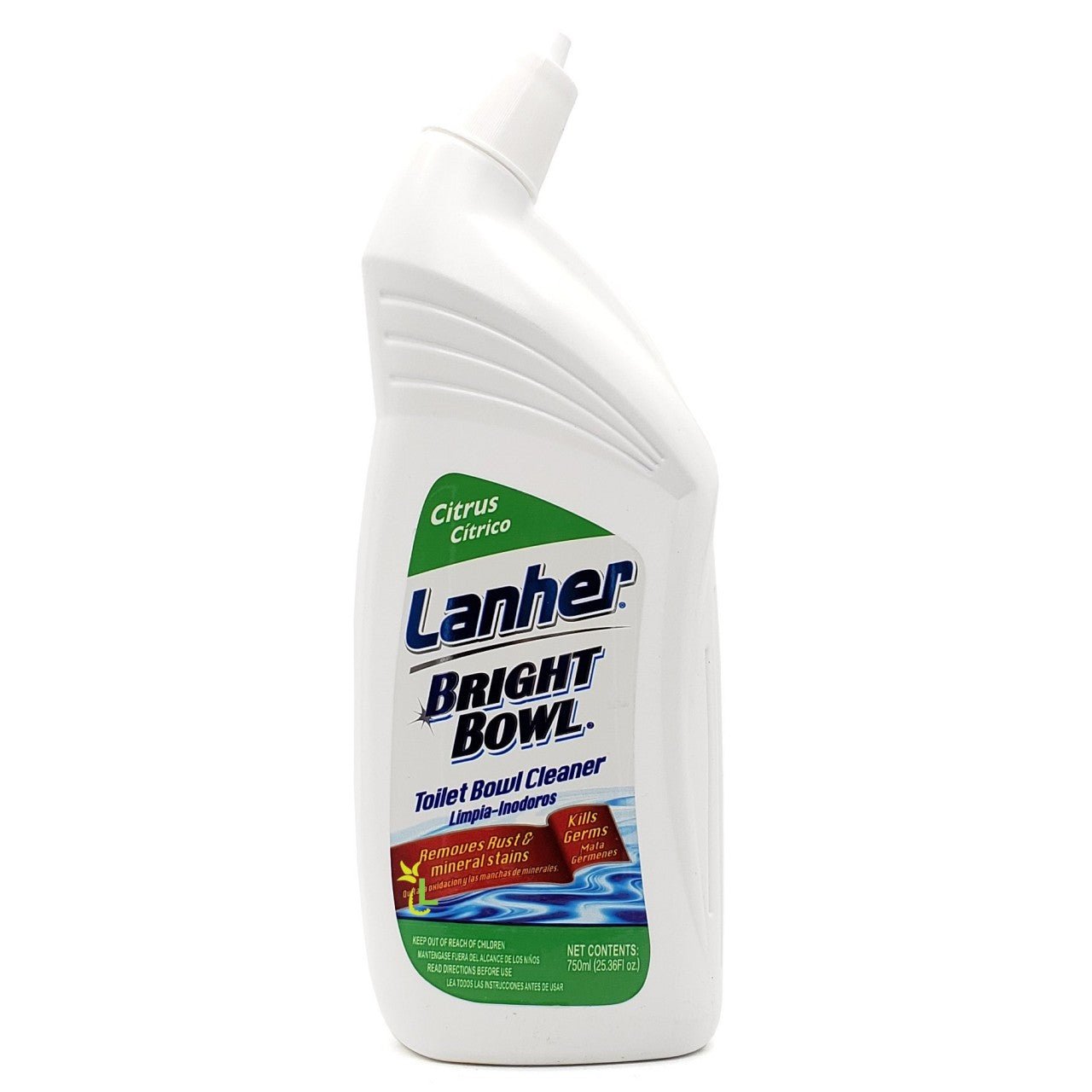 Lanher Toilet Bowl Cleaner Bright Bowl Citrus 750 Ml