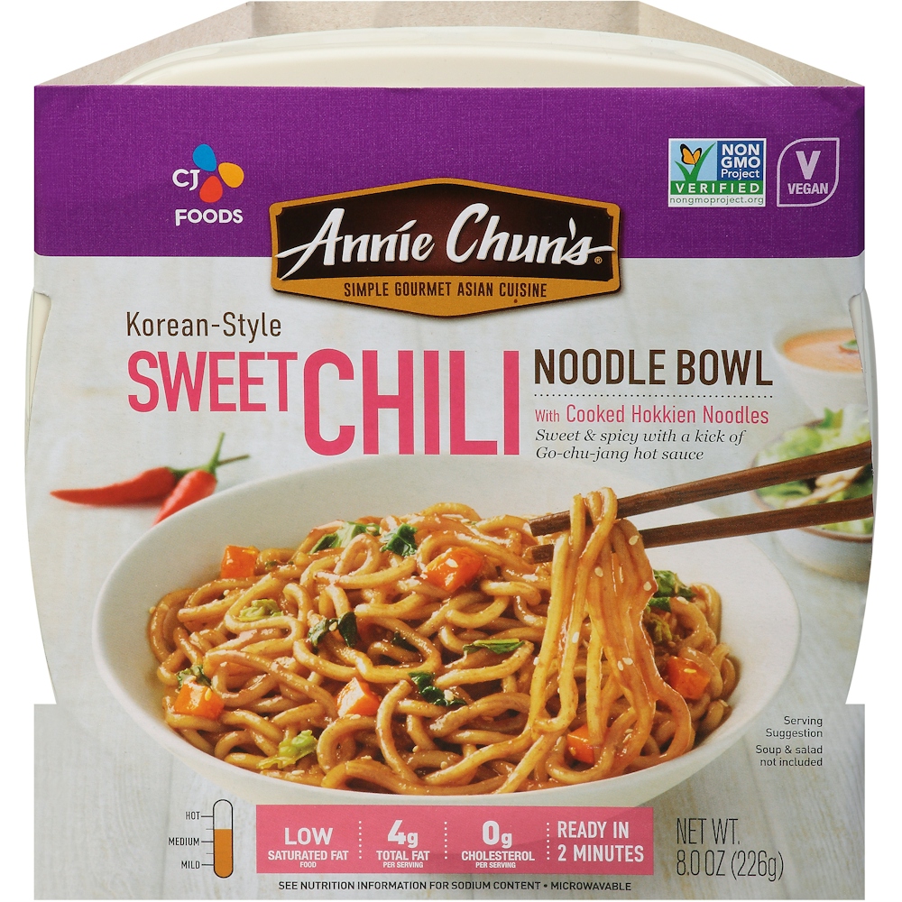 Annie Chun's Noodle Bowl, Sweet Chili, Korean Style, Medium