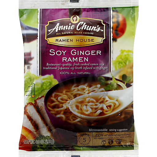 Annie Chun's Ramen, Soy Ginger, Mild 4.9 Oz
