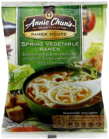 Annie Chun's Ramen House Ramen, Spring Vegetable, Mild