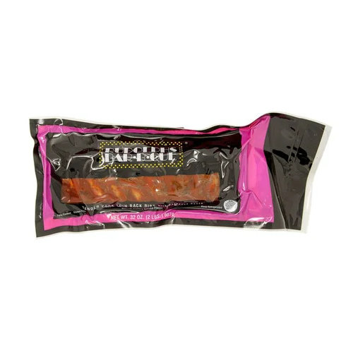 Rudolphs Pork Loin Back Ribs, Heat & Eat, 32 Ounce