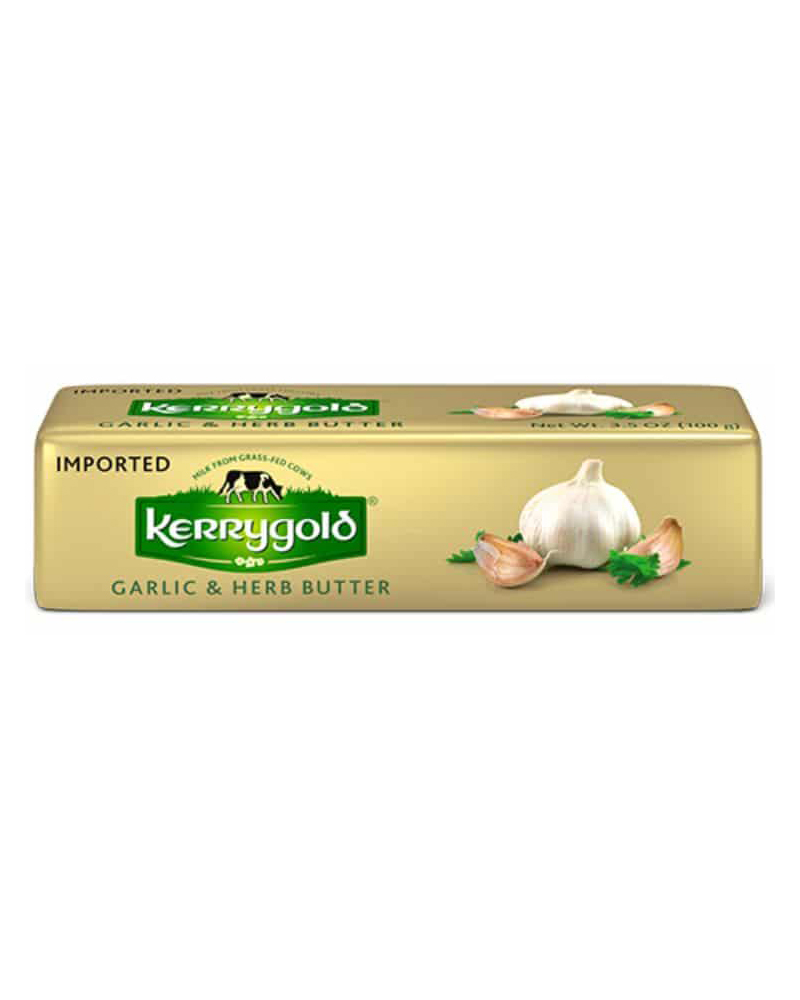 Kerrygold Grass-Fed Garlic & Herb Pure Irish Butter, 3.5 Oz