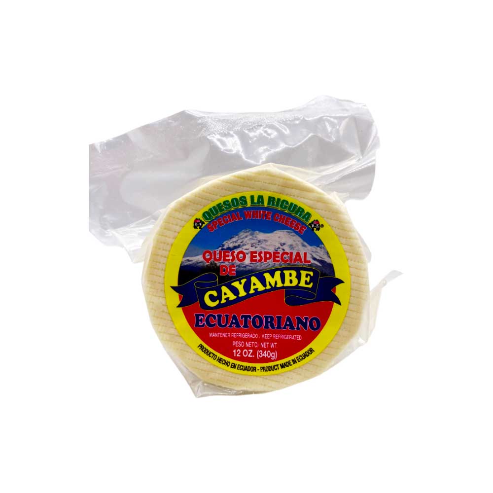 La Ricura Queso Especial Cayambe (Ecuatoriano) 12 Oz