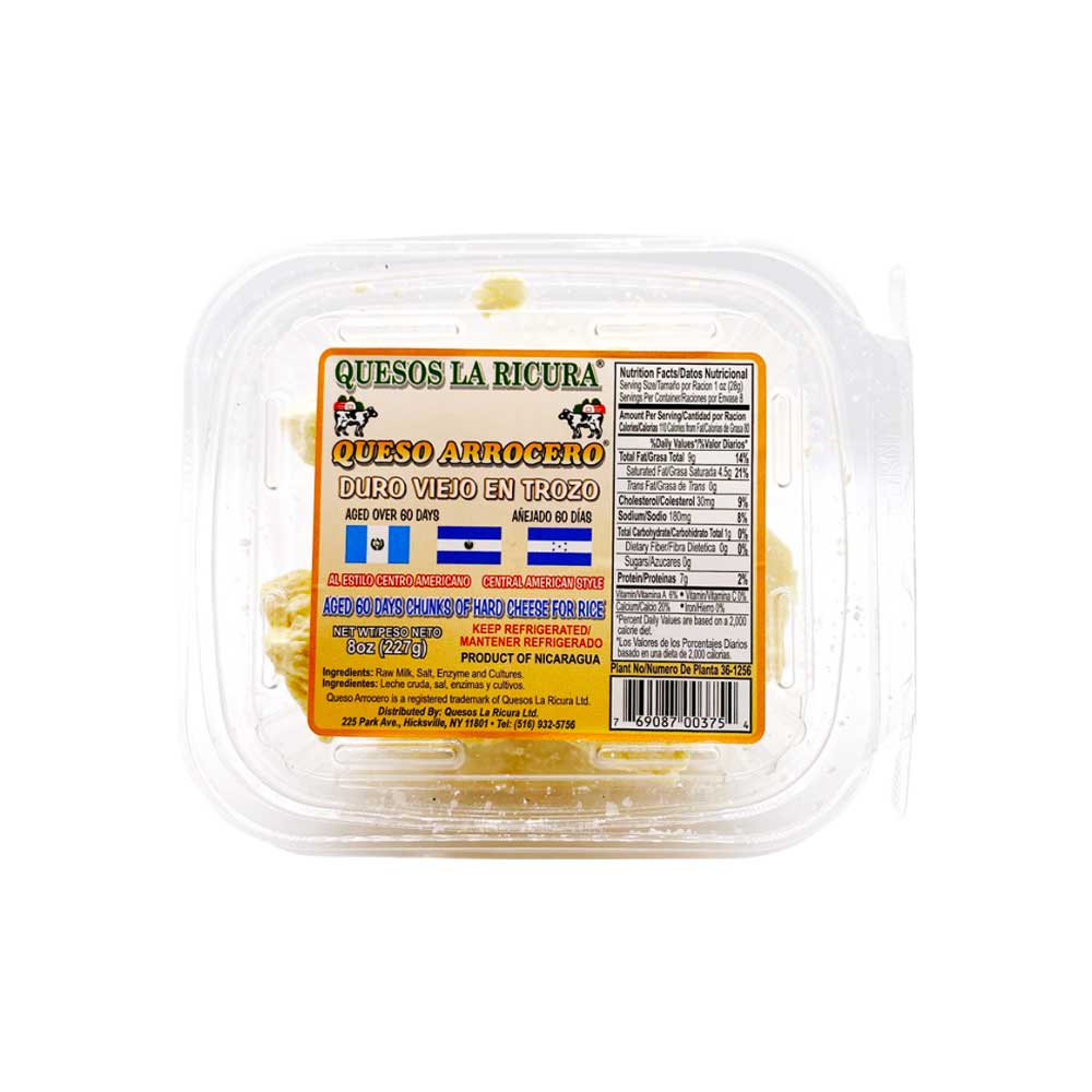 Quesos LA RICURA Chunks Of Hard Cheese For Rice