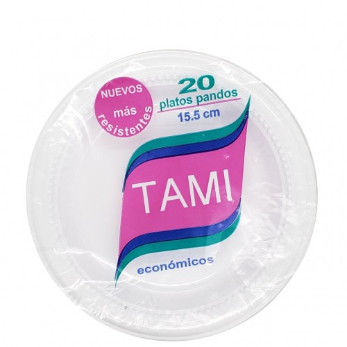 Tami Plates Plastic 20x15.5cm