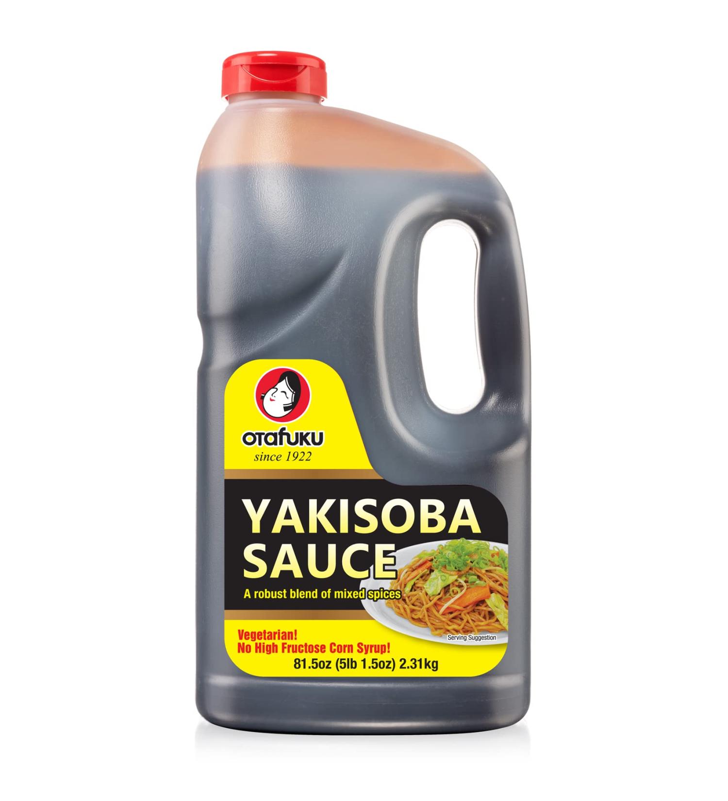 Otafuku Yakisoba Sauce For Japanese Stir Fry, 81.5 OZ
