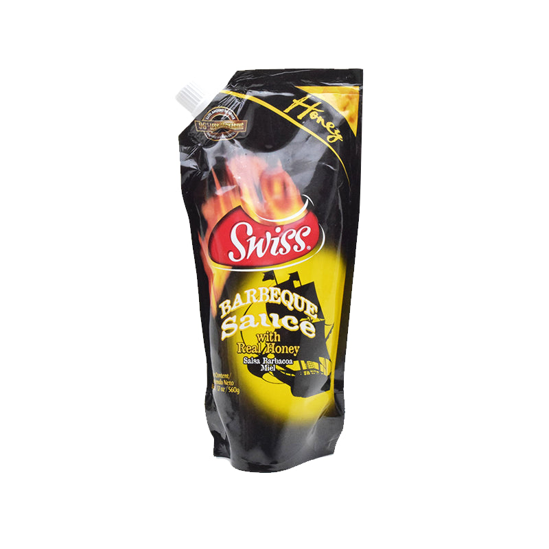 Swiss Sauce Honey BBQ Squeeze Pouch 500ml