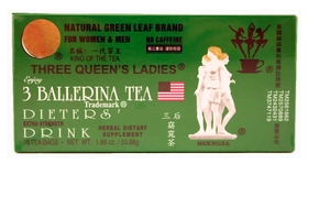 Natural Green Leaf Brand 3 Ballerina Herbal Tea