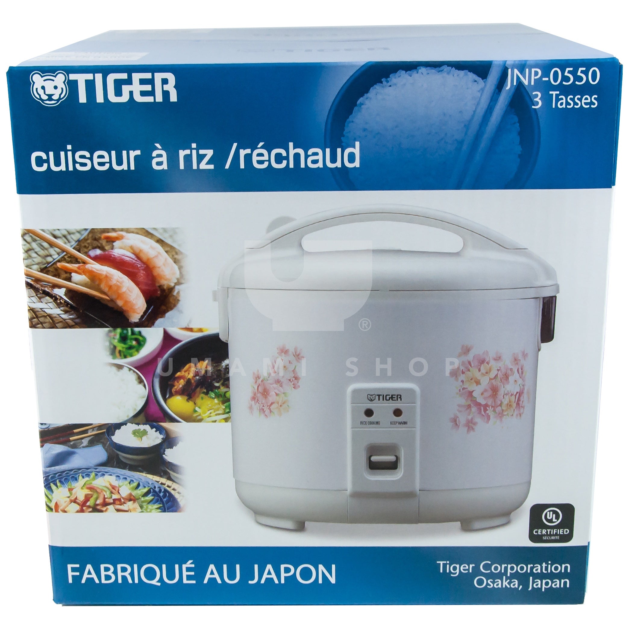 Tiger, 3 cup 3-cup Rice Cooker Jnp0550