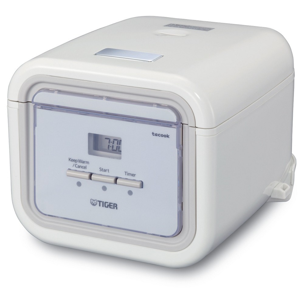 Tiger JAJ-A55U-WS Micom Rice Cooker&Steam Slow Cook, Steam And Bake Cake