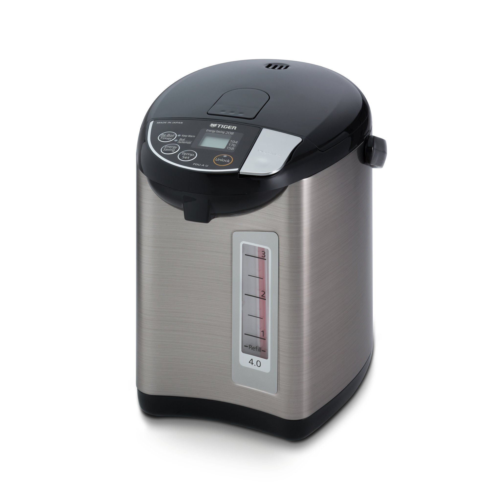 Tiger Corporation Electric Water Boiler And Warmer Stainless Black 4.0-Liter