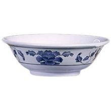 Thunder Group Asian Melamine Lotus Rimless Bowl, 8 3/4 Inch - 12 Per Case