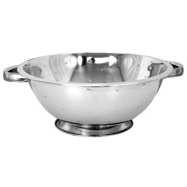 Thunder Group Stainless Steel Colander With Base And Handles 3 Qt