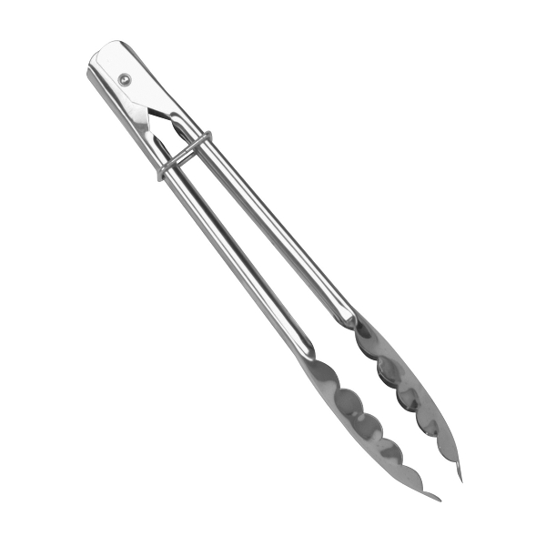 Thunder Group Stainless Steel Utility Tongs 9-1/2"