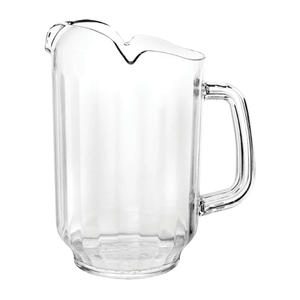 Excellante 3 Spout Water Pitcher Clear 64 Oz 1/ea