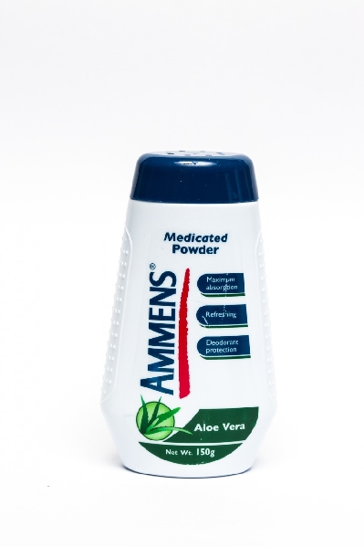 Ammens Medicated Powder Aloe Vera 150g
