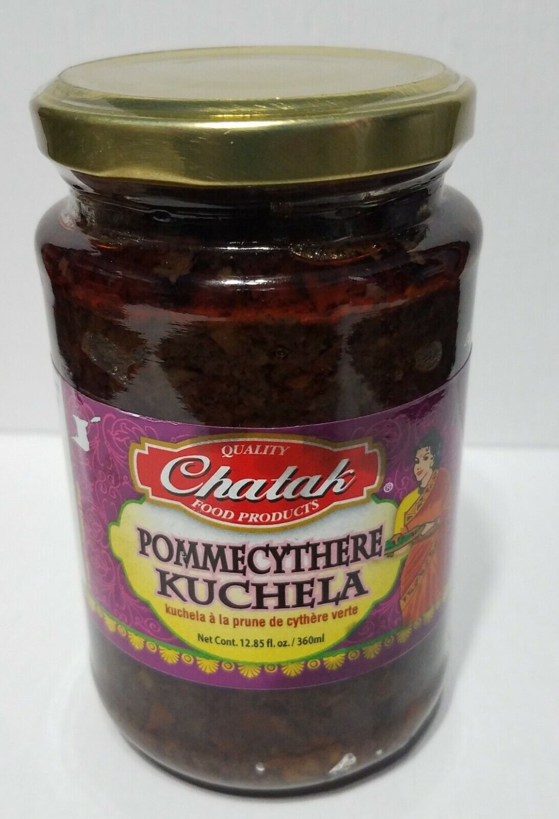 Chatak Pommecythere Kuchela 12.85 Oz Guyana Trinidad Caribbean 944 Scoville Unit
